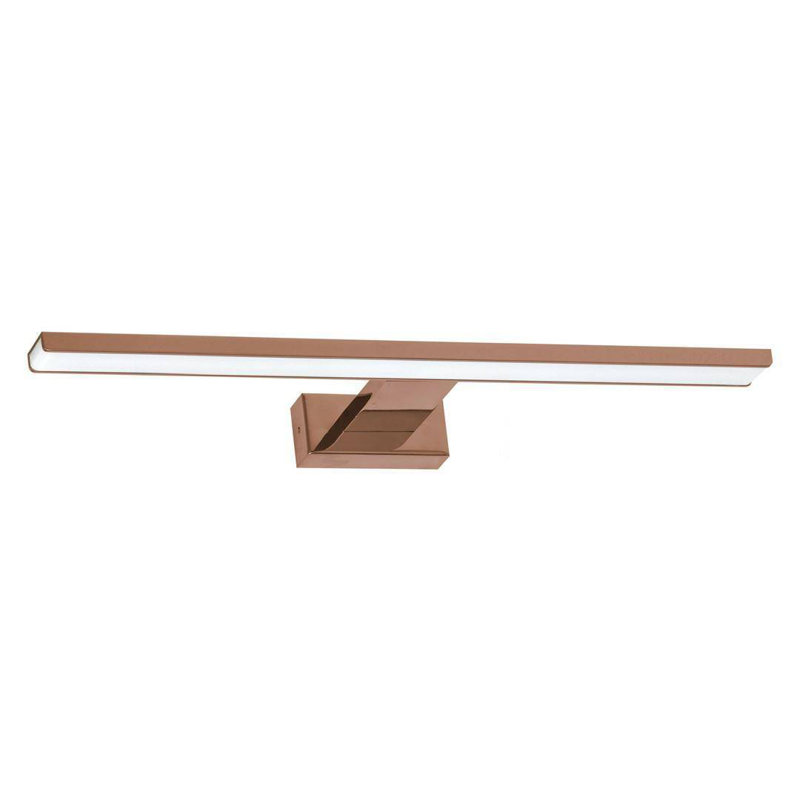 Bradyen LED Armed Sconce, Pink/Gold