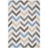 Ivory/Gray/Blue/Beige/Dark Brown