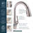 Chelsea Pull Down Touchless Single Handle Kitchen Faucet-56111178