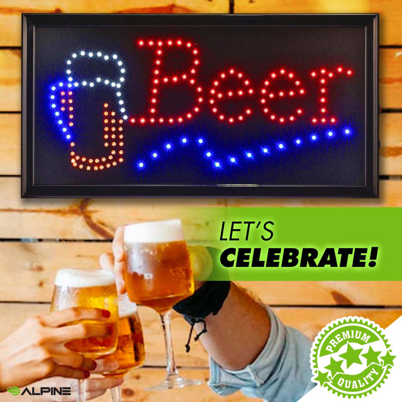 LED Beer Sign