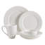 Annabel 40-Piece Lightweight Chip-Resistant Bone China Dinnerware Set, Service for 8