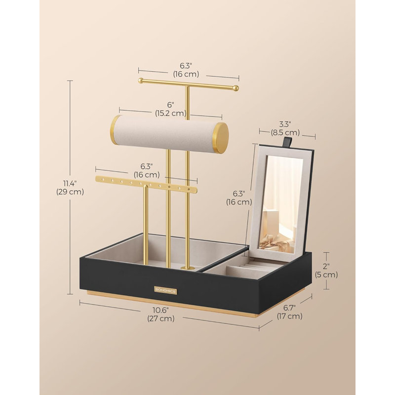 Jewellery Stand +, Black