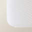 Hinami 22cm H Glass Oval Pendant Shade ( Slip-On ) in White
