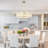 8-light Dimmable Ring Chandelier