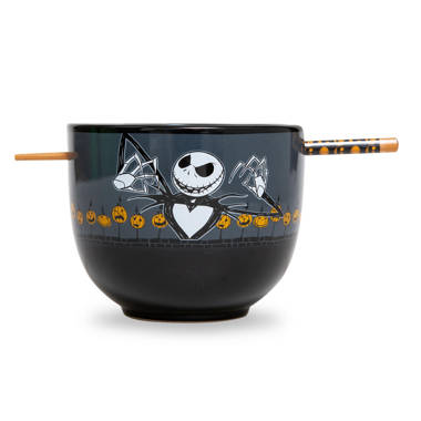 Silver Buffalo Disney The Nightmare Before Christmas merry Scary Ceramic  Soup Mug With Lid : Target