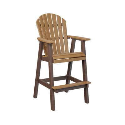 Comfo Back Outdoor Bar Stool