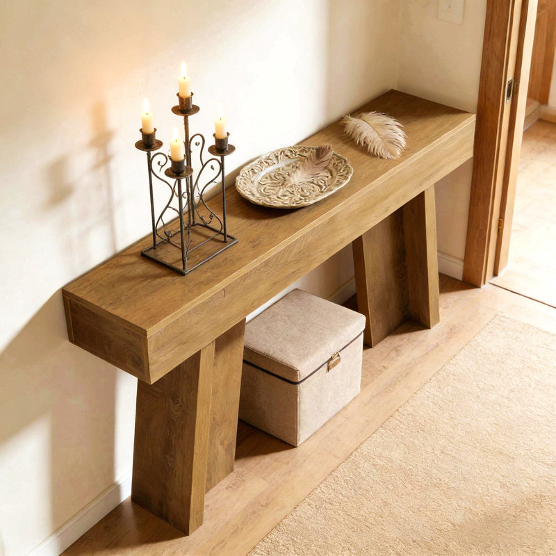 Country-Style Entryway Table,Console Table,Foyer Table,Couch Table
