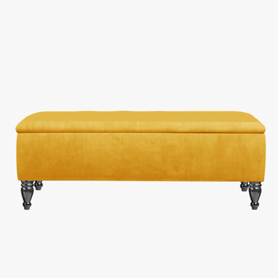 Lisbon Ottoman Bench with Storage, End of Bed Bench, Rectangle Coffee Table, Upholstered Footstools