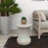 Hisle Ceramic Accent Stool-27853029
