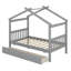Lit simple en bois avec tiroirs de rangement-121081834-121081837