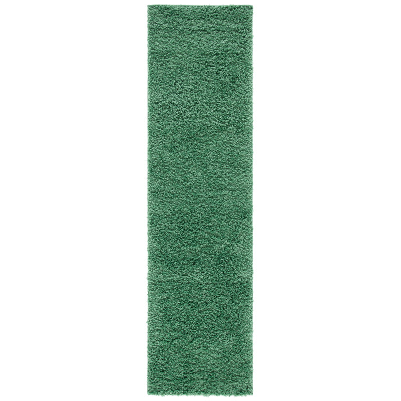 Evalle Performance Solid Color Rug, Runner 2'2" x 8'