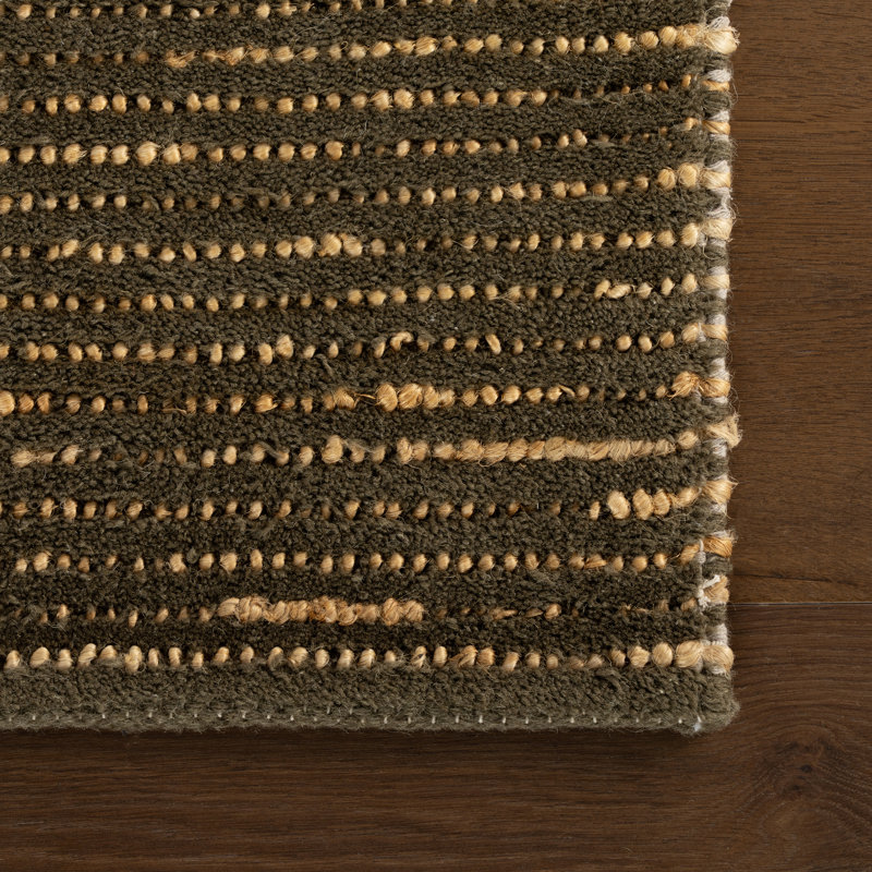 Vicart Modern Striped Bohemian Rug, Rectangle 7'6" x 9'6"