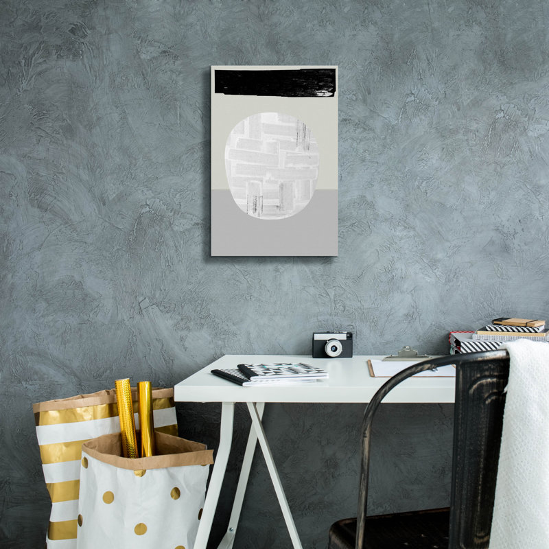  «Eggy 1» par Cartissi, art mural sur toile, H 18 po x l 12 po