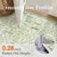  Tapis oriental cerise lavable à la machine avec envers antidérapant-802044786