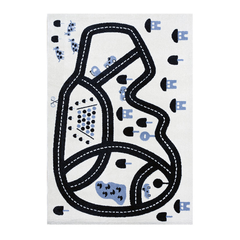 Geometric Area Rug, Rectangle 120 x 170cm