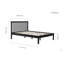 Pignataro Double (4'6) Bed Frame-86314210