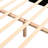 Elegant White Boucle Bed Frame In Full Size, With Solid Wood Feet And 3 Support Legs For Stability Comfortable Size Construction Soft Fabric Bedroom Decor