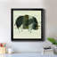 Woodgrain Pig - Peinture sur toile encadrée-492441474-492441495