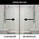 Zenith 34" W x 74" H Fixed Frameless Shower Screen with 3/8" Glass