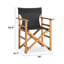Chaise de réalisateur pliante en bois massif-125489910