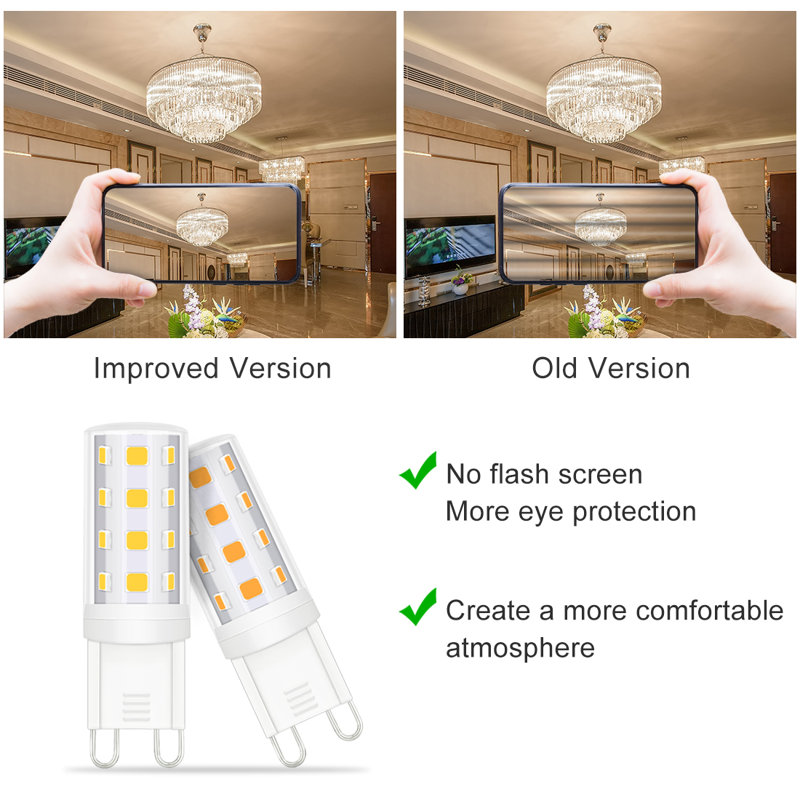 3 W G9 G9/Bi-pin Dimmable LED Bulb, 4000
