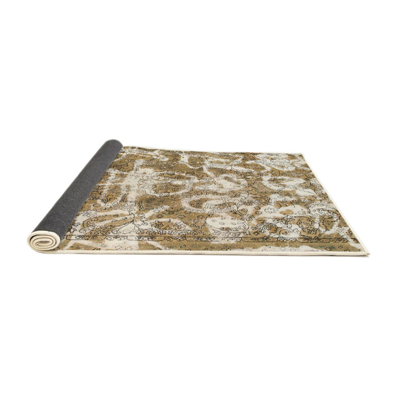 Abstract Indoor Rug, Round 7'
