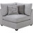 Upholstered Corner Grey