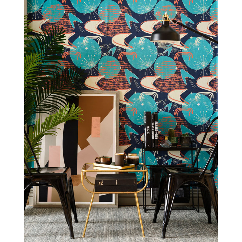 Revival (Mid Century Modern) Abstract Wallpaper Roll