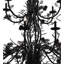 Rustic Lodge 24 - Light Chandelier