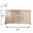 Darrleigh Two Door Wood Sideboard