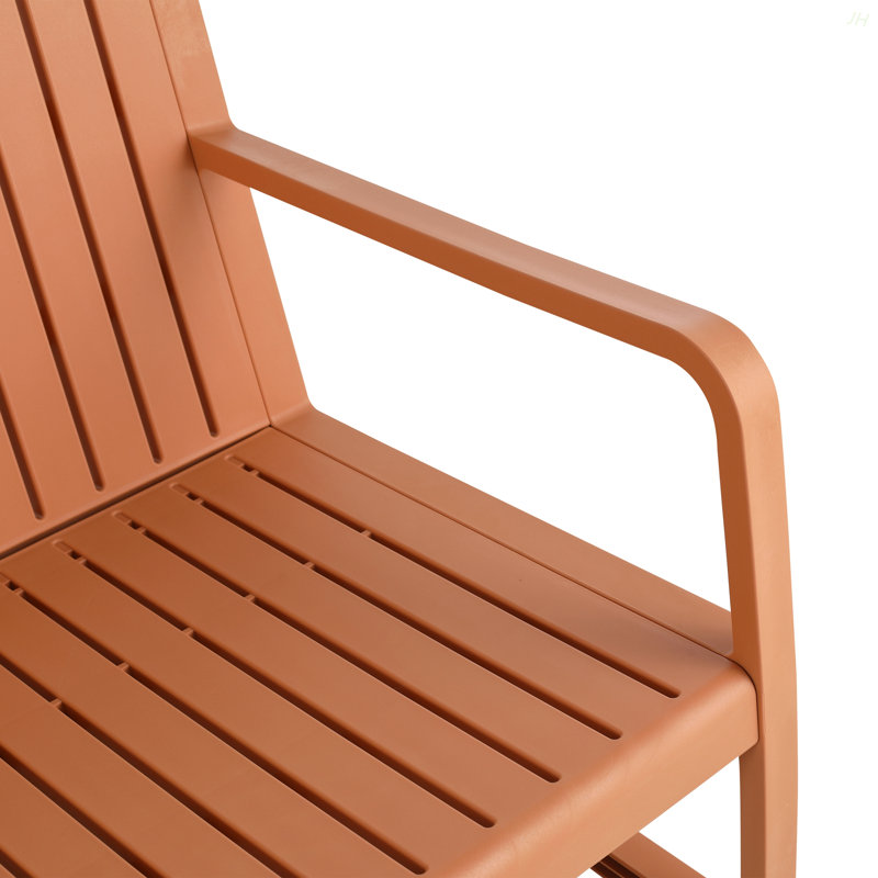 Holiday - 1-Piece Indoor/Outdoor Furniture 3-Seater Sofa Waterproof PP Material - Easy Assembly Patio Conversation Set (Apricot Brown)