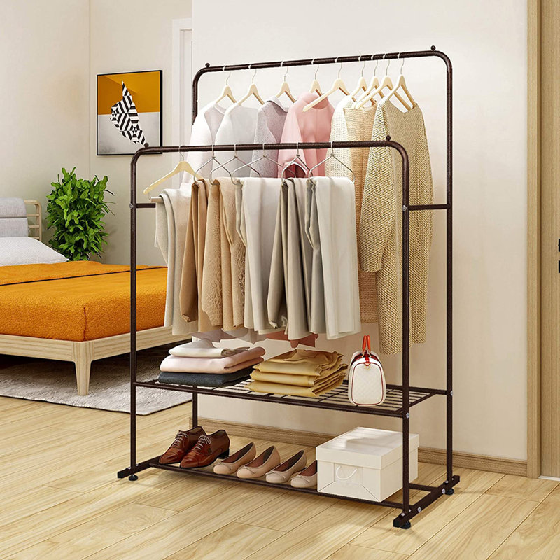 17 Stories Haydon 43.30'' Metal Clothing Rack & Reviews | Wayfair