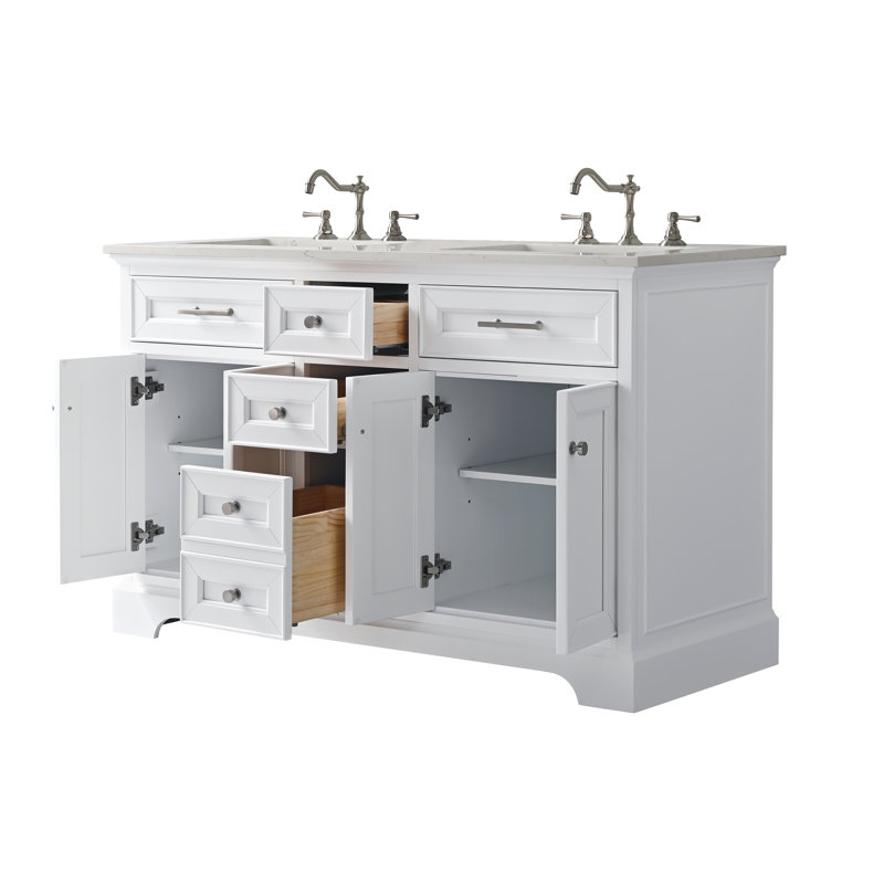 Haisley 54" W Double Vanity