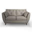 Marylin 2 Seater Leather Tufted Sofa-364465032-363045967