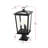 Deidra 9.5 Inch Outdoor Post Light in Black
