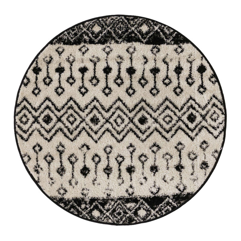 Somerville Moroccan Indoor Rug, Round 3'1"