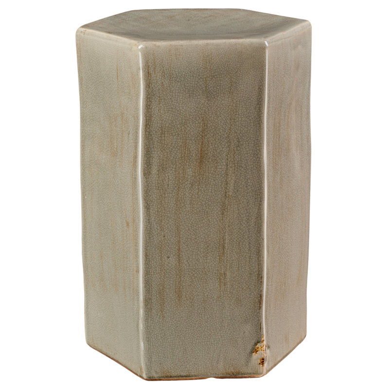Bitania End Table, 13" H x 15" W x 25" D, Taupe