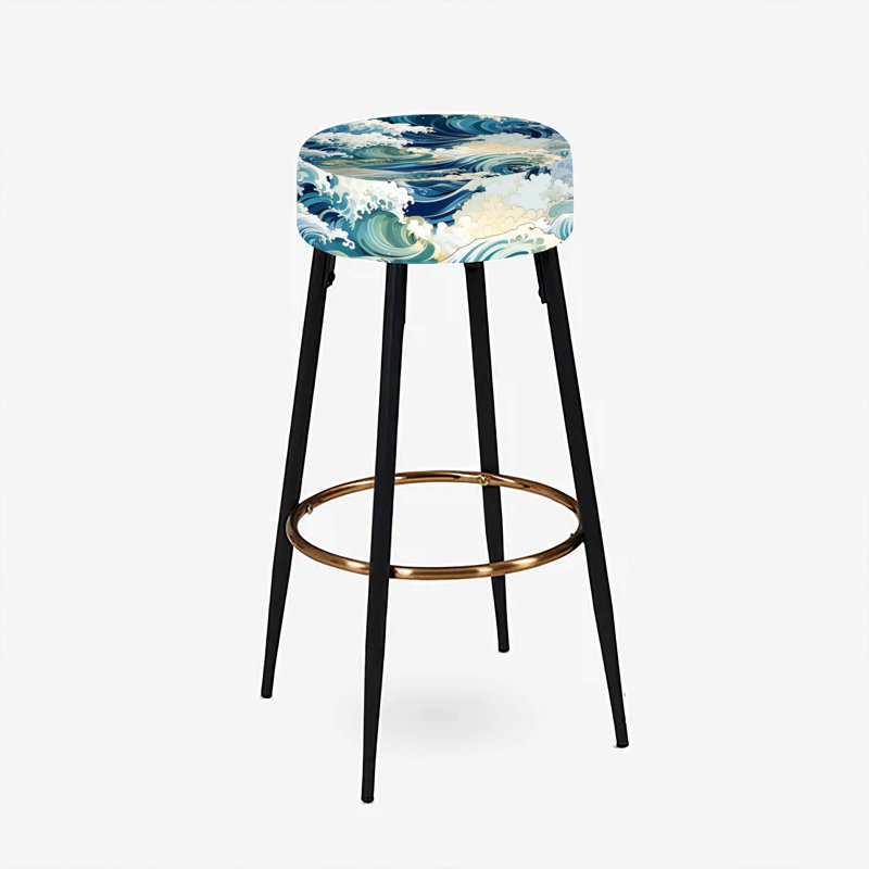 Ensemble de 2 tabourets de bar Waves