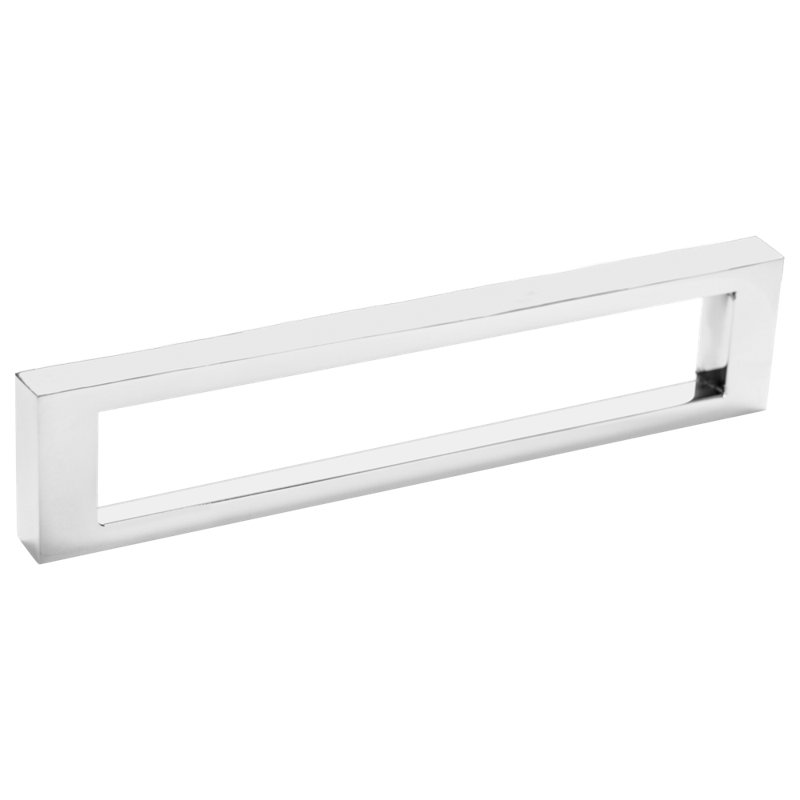Rectangular Cabinet Pull, Polished Stainless Steel, 5 13/16"