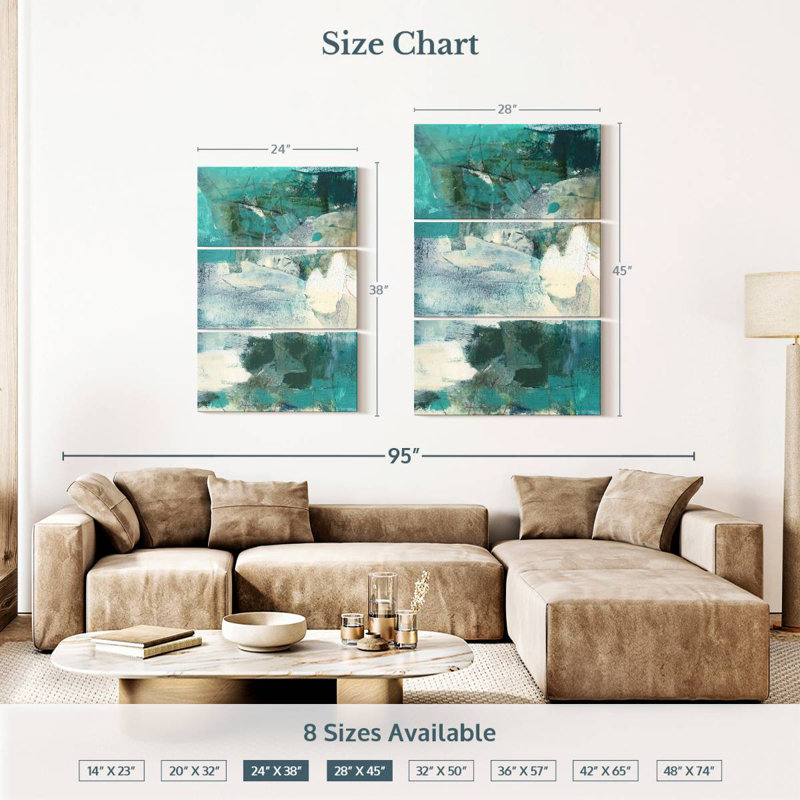 Avery Terrene Abstract I, 38" H x 24" W