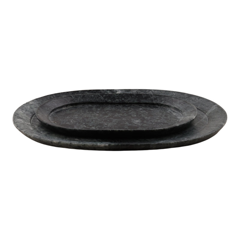 Ensemble de 2 plateaux Oris - vert