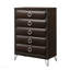 Commode finition merlot foncé