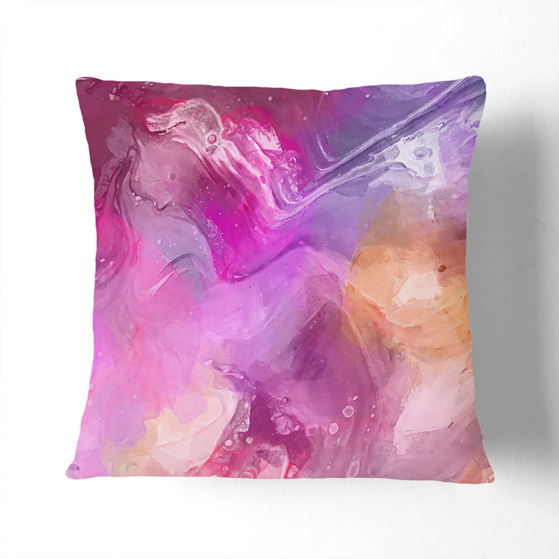 Abstract Square Cushion, 55cm H x 55cm W x 20cm D, Stone