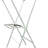 51" Tall Adjustable Folding Laundry Drying Rack