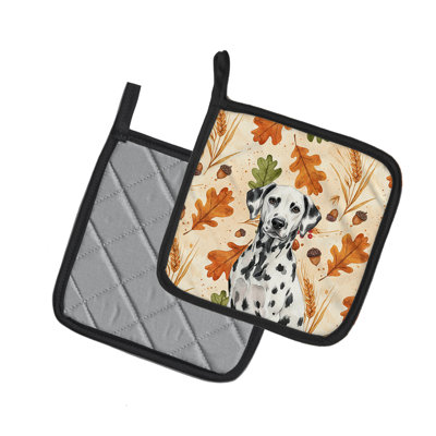 Paire de porte-casseroles Dalmatian Heirloom Fall
