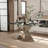 Naleya Metal Base Dining Table-495000942
