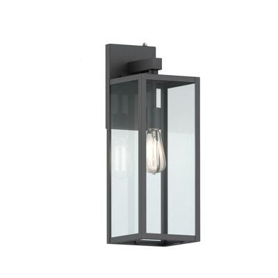 Navkirat Outdoor Wall Light with Dusk to Dawn