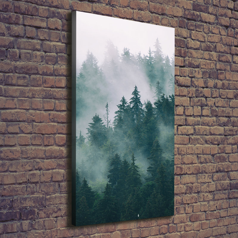 Pomegranate With Leaves - Wrapped Canvas Print