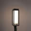 Framed Dimmable LED Outdoor Post Light, 3000K Color Temperature-1824398493