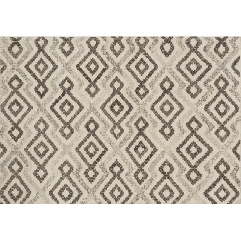Bentleyville Wool Geometric Indoor Rug, Rectangle 5' x 7'6"